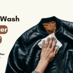 Washing of bomber jacket.