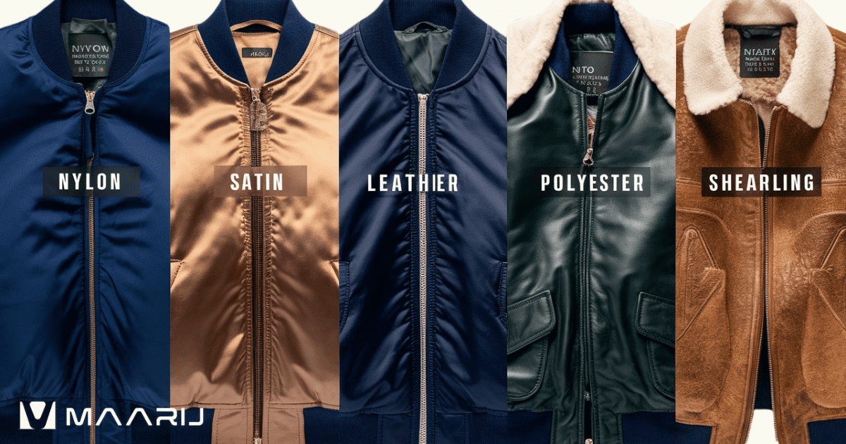 Types of Bomber jackts.